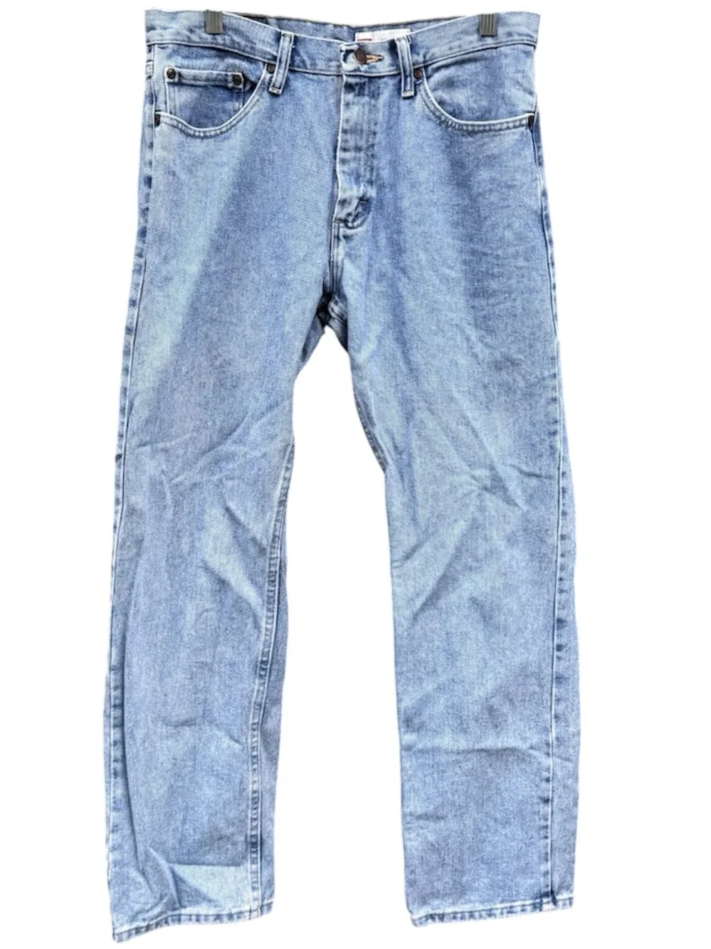 Wrangler Relaxed Light Wash Denim Jeans Size 32x30